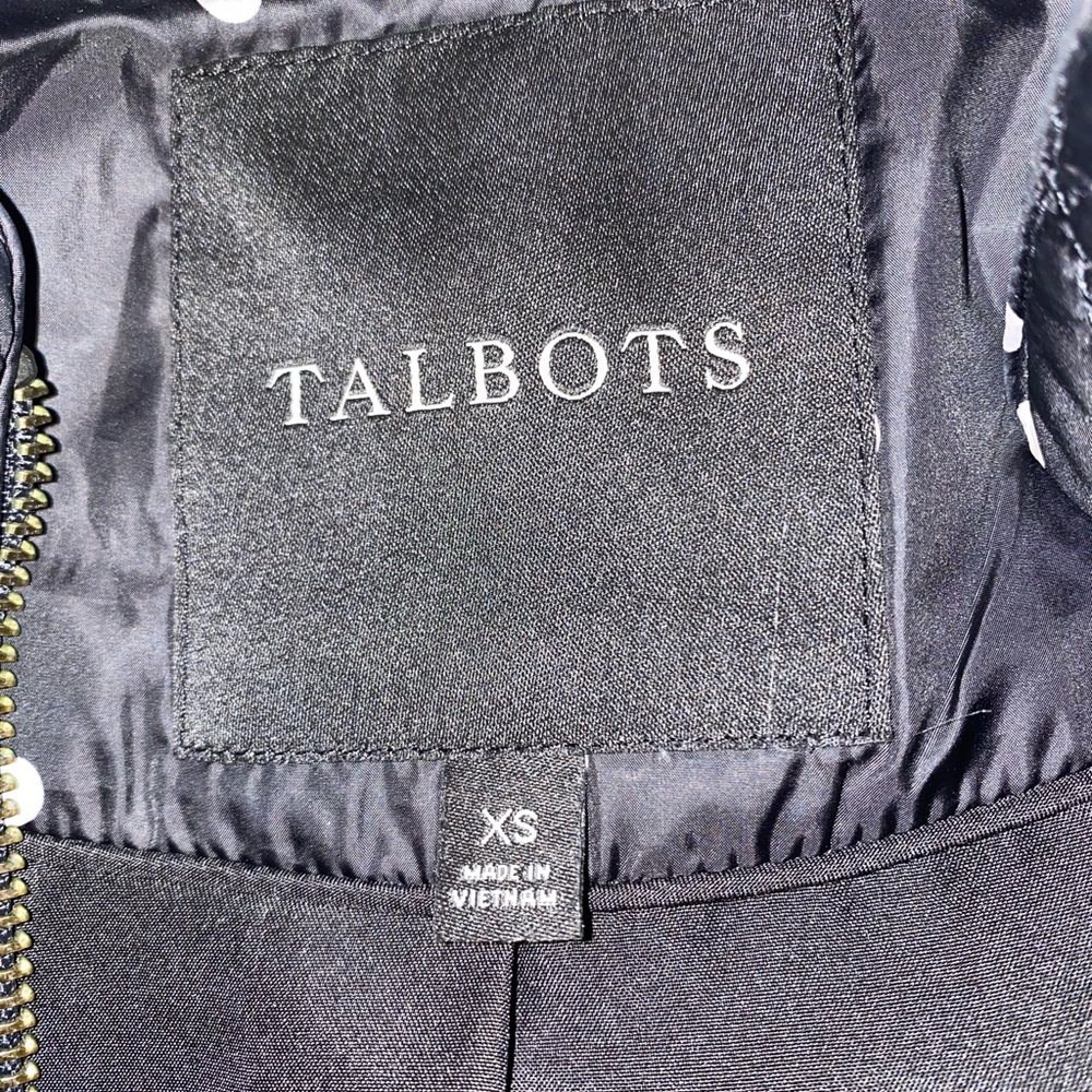 Talbots Polka Dot Down Vest - Picture 4 of 4